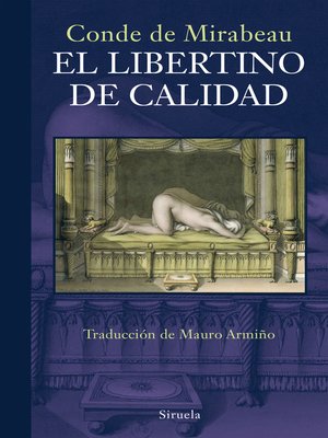 cover image of El libertino de calidad